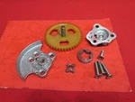 1986 Yamaha Yfm 200 Moto 4 Oil Pump Assembly # 21V-13300-00-00. Fixed Price $10.00.