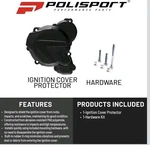 Polisport Ignition Cover For Ktm Exc 250/300 Tpi & Husqvarna Te (2017-23. Fixed Price $18.95.