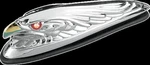 Drag Specialties DS-287555 Eagle Fndr Ornamnt W/lite. Fixed Price $44.67.