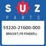 53220-21G00-000 Suzuki Bracket,fr Fender,l 5322021G00000, New Genuine Oem Part. Fixed Price $38.09.