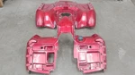 2013 Polaris Sportsman 550 Efi Eps Front & Rear Fenders Panels Sunset Red. Fixed Price $199.99.