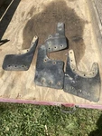 All 4 2000 Polaris Trail Blazer 250 Front Mud Flats And Rear Flaps Oem Used. Fixed Price $60.00.