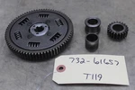 1987 1988 Kawasaki Mojave 110E Oem Clutch Gear Assembly 13216-1040. Fixed Price $16.95.