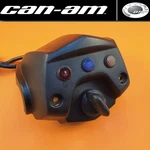 Can-am DS250 Steering Cover Dash Indicator Lights Switch. Fixed Price $54.00.