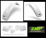 New Yamaha YZ125 YZ250 YZ490 White Front And Rear Fenders Side Panels. Fixed Price $263.39.