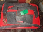 84 TRX200 85-87 Honda TRX250 Fourtrax Rear Fender Flares Mud Flaps 6PC. Fixed Price $119.00.