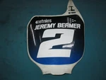 2004 Yamaha Yz 250 F Number Plate Oem# 5HD-23485-11-00. Fixed Price $25.00.