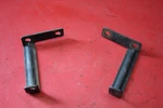 1985 Kawasaki Bayou 185 Front Fender Stay Bracket Set. Fixed Price $16.19.