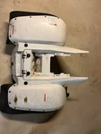 Polaris Trail Boss 250 White Rear Fender. Fixed Price $200.00.
