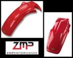 New Honda 84 - 85 Xr 200R Red Plastic Front And Rear Motorcycle Fender Set. Fixed Price $143.06.