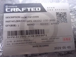 Cfmoto Top Cover 5HYV-041042-1C00-0RE00 Fitment In Description. Fixed Price $175.00.