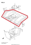 Oem Suzuki Ltf Lt-f Ozark 250 Rear Fender Red New Factory Genuine. Fixed Price $729.95.