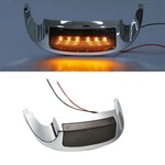 Front Led Fender Tip Light Smoked Lens Fit For Harley Electra Glide 2014-2024. Fixed Price $21.99.