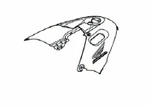 New Oem Honda TRX420 Fourtrax Rancher 4X4 Es Fuel Gas Tank Cover Yellow. Fixed Price $64.95.