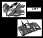 New Honda Trx 400EX 99 - 04 Black Carbon Fiber Plastic Front And Rear Fender Set. Fixed Price $670.66.