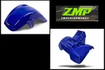 New Honda ATC70 78 - 85 Dark Blue Front And Rear Fender Set Plastics. Fixed Price $307.80.