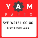 5YF-W2151-00-00 Yamaha Front Fender Comp 5YFW21510000, New Genuine Oem Part. Fixed Price $327.88.