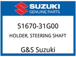 Suzuki Oem Part 51670-31G00 Holder,steering Shaft. Fixed Price $33.95.