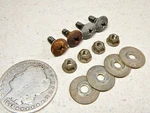 88 Suzuki Quad Runner LT-F250 Lh/rh Rear Fender Mud Foot Guard Mounting Screws. Fixed Price $18.74.