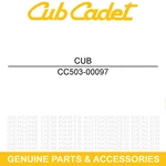 Cub Cadet 503-00097 Dash Board Challenger CX750 CX700 CX500 Crew 4X4. Fixed Price $386.66.