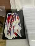 Vzonemotors Yamaha Banshee Fenders And Graphics Red White Blue 2010. Fixed Price $458.99.