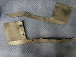 1984 Honda Front Fender Mud Flap Right & Left Flare Guard 250. Fixed Price $75.00.