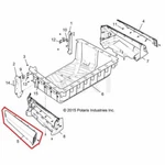 New Oem Polaris Ranger General 1000 Right Side Box Panel Cover Red. Fixed Price $394.95.