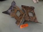 2003 Yamaha Grizzly 660 Rear Control Arm Guards Left Right Plastic. Fixed Price $19.95.