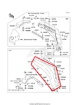 Oem Genuine New Kawasaki Mule 3000 3010 3020 Front Left Fender Guard. Fixed Price $94.95.