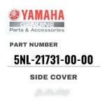 Yamaha Genuine Oem Parts Side Cover 5NL-21731-00-00 For YZ250F. Fixed Price $75.12.