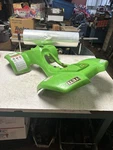 2004 KFX50 Ksf Kawasaki Front And Rear Plastic Fenders. Fixed Price $125.00.