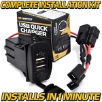 Usb Charger Kit Fits John Deere Progator - Installs 1 Minute. Fixed Price $24.99.