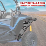 Rear Fender Flares Wider Mud Extenter Kit For Polaris Rzr Xp 1000 2014-2023. Fixed Price $118.26.