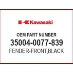 Kawasaki Fender-front,black 35004-0077-839 Oem New. Fixed Price $337.09.
