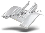 New Yamaha Banshee Yfz 350 Plastic White Carbon Fiber Standard Rear Fender. Fixed Price $329.85.