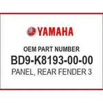 Yamaha Panel, Rear Fender BD9-K8193-00-00 Oem New. Fixed Price $170.60.