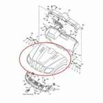 New Oem Yamaha Rhino 450 660 700 Front Fender Hood Green. Fixed Price $389.95.