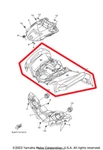 New Oem Yamaha Kodiak 450 Front Upper Nose Fairing Cowl Fender Hood. Fixed Price $224.95.
