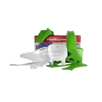 Polisport Plastic Kit Kawasaki KX125-250 99-02 Green/white. Fixed Price $147.70.