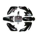 Plastic Body Fender Kit For XR50 CRF50 Sdg Ssr Pit Dirt Motor Trail Bike Black. Fixed Price $21.97.