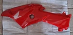 Honda Trx 500 Foreman, Rubicon Red Left Side Gas Tank Cover, Body Panel 09-14. Fixed Price $195.95.