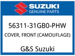 Suzuki Oem Part 56311-31GB0-PHW Cover, Front (camouflage). Fixed Price $160.65.