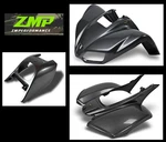 New Kawasaki Kfx 700 Plastic Black Carbon Fiber Front Rear Fenders Air Box Cover. Fixed Price $962.58.