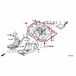 New Oem Honda TRX250 Recon Rear Fender Red. Fixed Price $199.95.