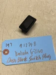 Kubota G2160 Tractor Dash Panel Plug Cap. Fixed Price $11.10.
