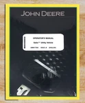 John Deere RSX860I Gator Utility Vehicle Owners Operators Manual #1. Fixed Price $33.79.