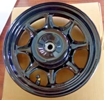 Honda NCW50, Metropolitan Rear Wheel, Rim & Brake Drum 42650-GJA-J01ZA. Fixed Price $151.00.