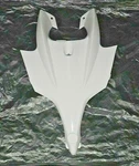 Yamaha Raptor 250 Front Fender White Nose Hood, Cover 4D3-23391-30-00. Fixed Price $89.95.