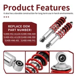 51400-HN6-A00 Front Shocks Absorber 2PCS For Honda TRX250EX 01-08 TRX250X 09-24. Fixed Price $129.99.