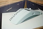 Fender Himalayan Upper Top Mud Flap Guard Royal Enfield '19-20 Rear White Dot Y5. Fixed Price $71.99.